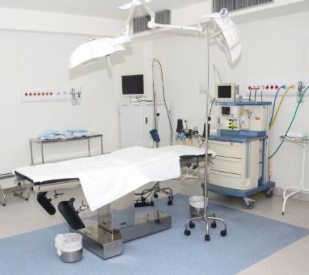 Centro Cirúrgico com equipamentos de última geração